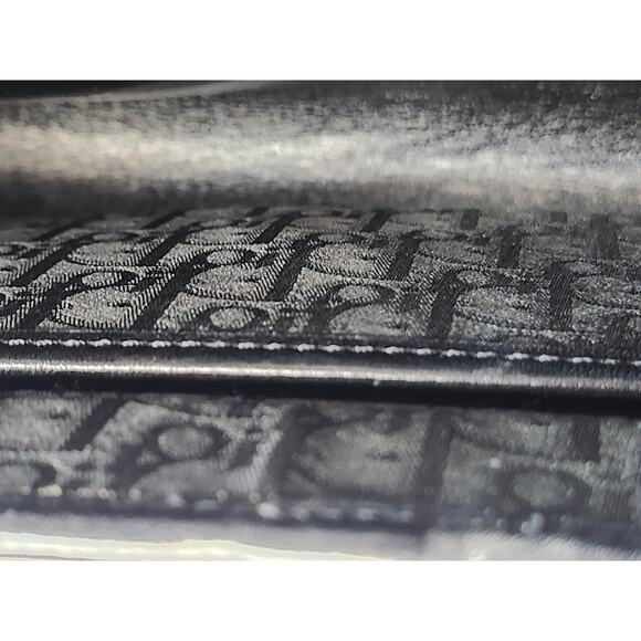 Christian Dior Trotter Canvas Crossbody Bag with Leather Trim Strap Vintage - Picture 8 of 14